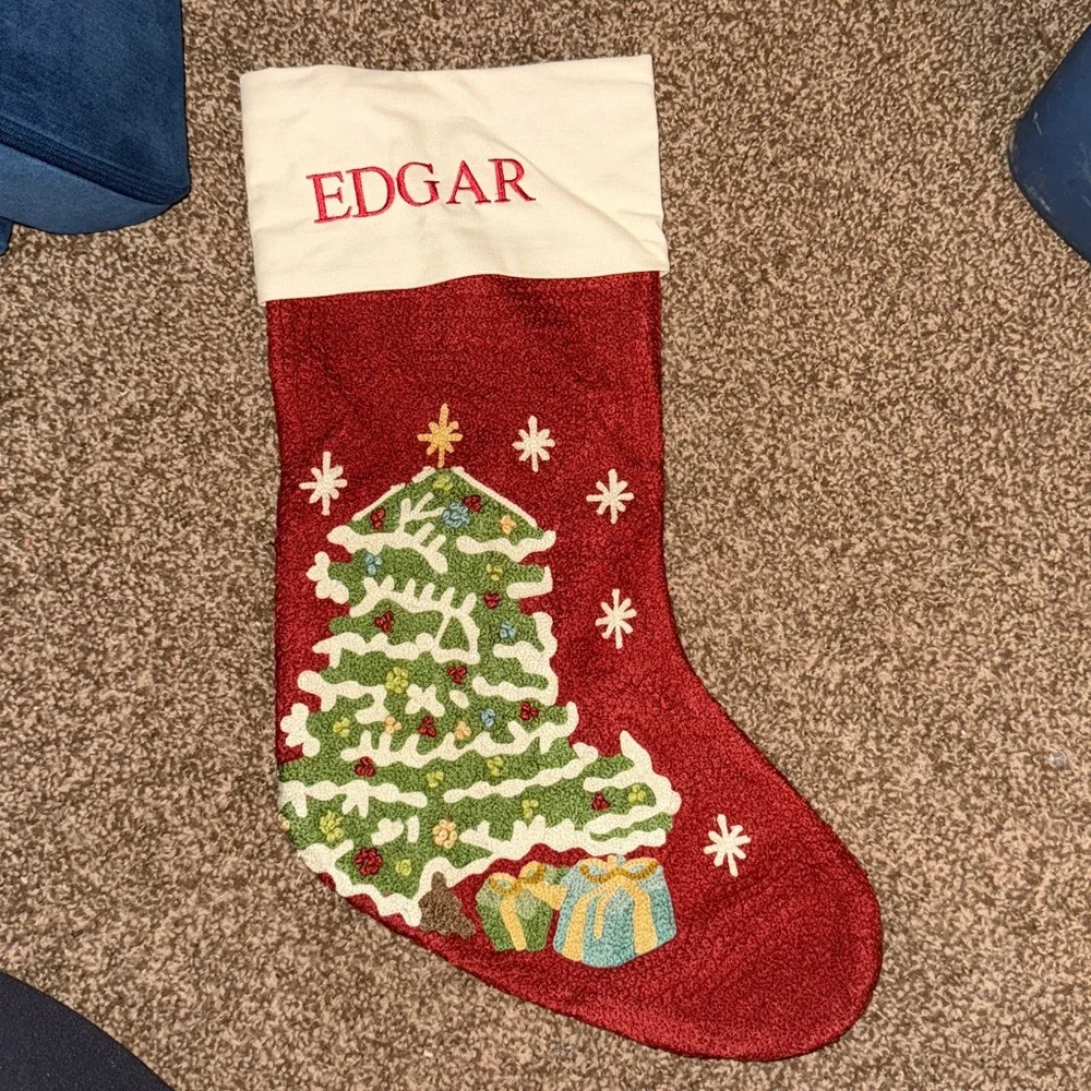 Pottery Barn Edgar Stocking